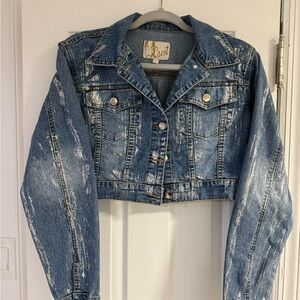 Y2K : Crest Light Blue Denim Jacket